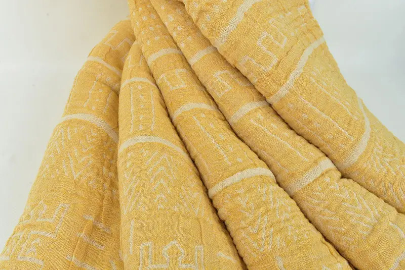 76x56 Cotton Kilim Design Towel, Decorative Bedspread, Organic Throw, Baby Boy Gift, Turkish Blanket, Bachelorette Party Favors, Throw Blanket Couch - 6