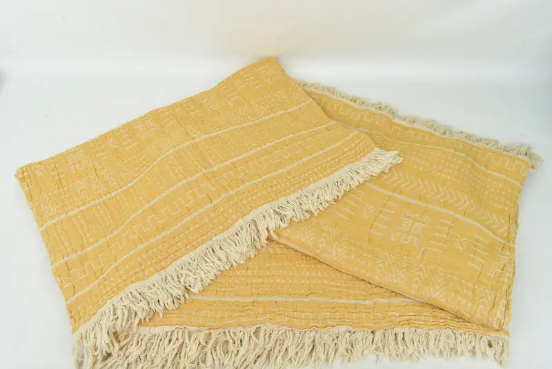 76x56 Cotton Kilim Design Towel, Decorative Bedspread, Organic Throw, Baby Boy Gift, Turkish Blanket, Bachelorette Party Favors, Throw Blanket Couch - 7