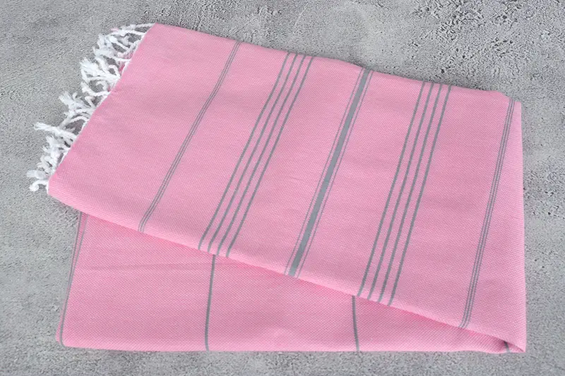 Cotton towel, Personalized Bridesmaid Gift, Gift For Boyfriend, Absorbent towel, 70x40 Cotton Striped Towel, Best Wedding Gift, Pool Towels - 6