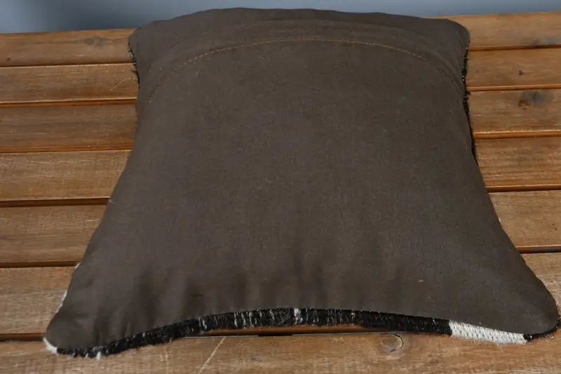 Boho Pillow Sham Cover, Pillow Case, Pillow for Couch, Outdoor Pillow Sham, Antique Pillows, 12x12 Brown Pillow, Meditation Pillow - 5