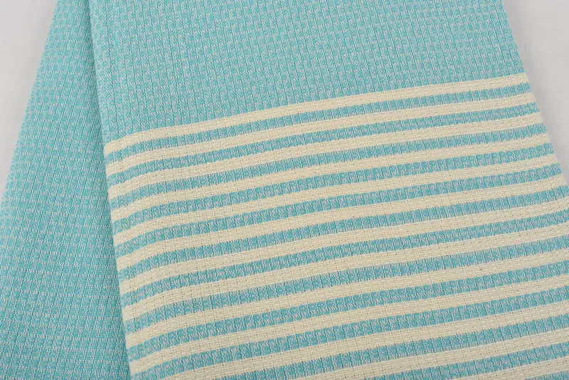 Turkish fouta towel for outdoor use, Turkish bath towel, 68x40 Cotton Striped Towel, Engagement Gift, Monogram Turkish Towel, Custom Wedding Gift - 6
