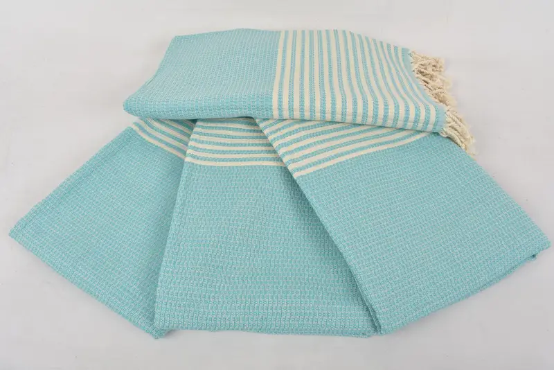 Turkish fouta towel for outdoor use, Turkish bath towel, 68x40 Cotton Striped Towel, Engagement Gift, Monogram Turkish Towel, Custom Wedding Gift - 4