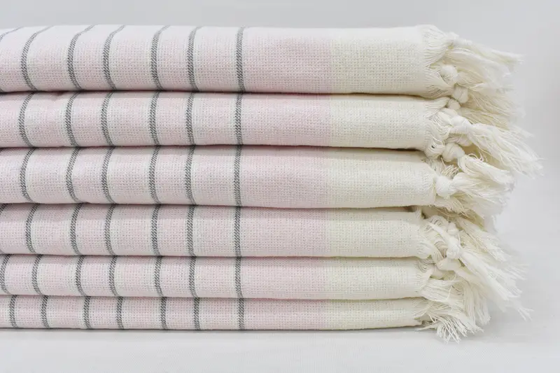 モノグラムタオル、36x18コットンストライプテリータオル、小さなバスタオル、パーソナライズされた花嫁介添人ギフト、パーソナライズされたギフト、パーソナライズされたディッシュタオル