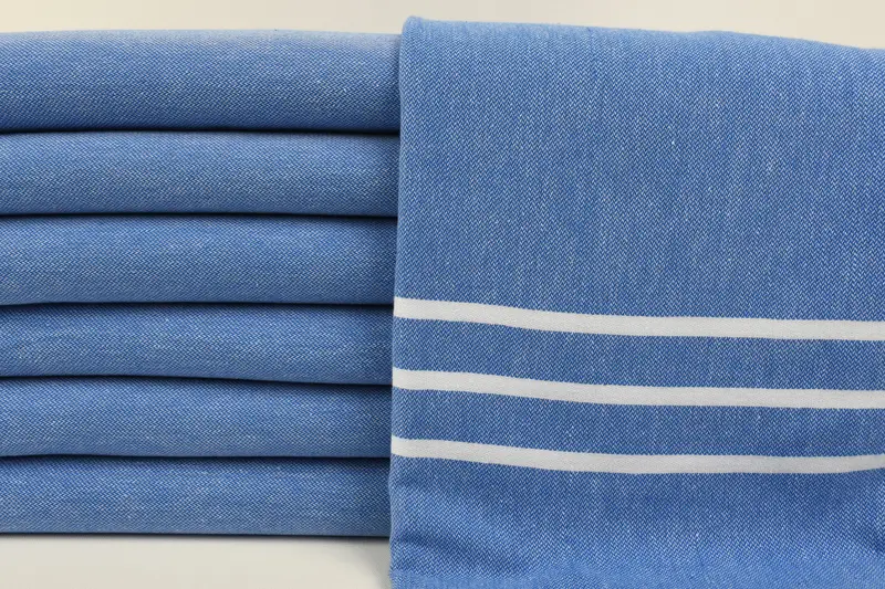 Custom Gifts, Personalized Beach Towel, Custom Gift, Peshtemal Towel, Luxury Turkish beach towel for summer vacation, 70x40 Cotton Striped Towel - 1
