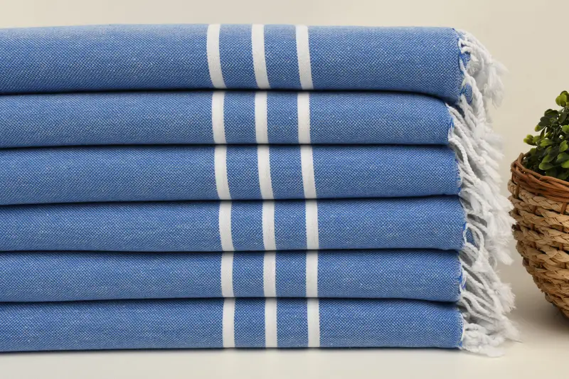 Custom Gifts, Personalized Beach Towel, Custom Gift, Peshtemal Towel, Luxury Turkish beach towel for summer vacation, 70x40 Cotton Striped Towel - 2