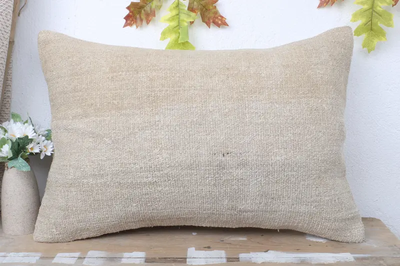 16x24 Beige Cushion, Pillow, Interior Designer Pillow, Colorful Cushion Cover, Pillow for Couch, Outdoor Pillow Cover, Antique Pillows - 2