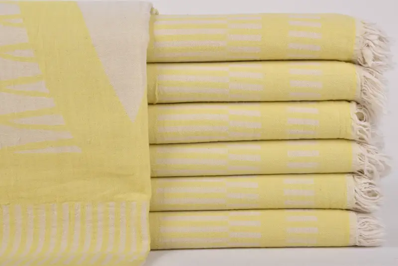 Quick-drying cotton Turkish beach towel, Bachelorette Party Favors, Bachelorette Favor, 70x38 Cotton Fish Design Towel, Cotton towel, Soft towel - 1