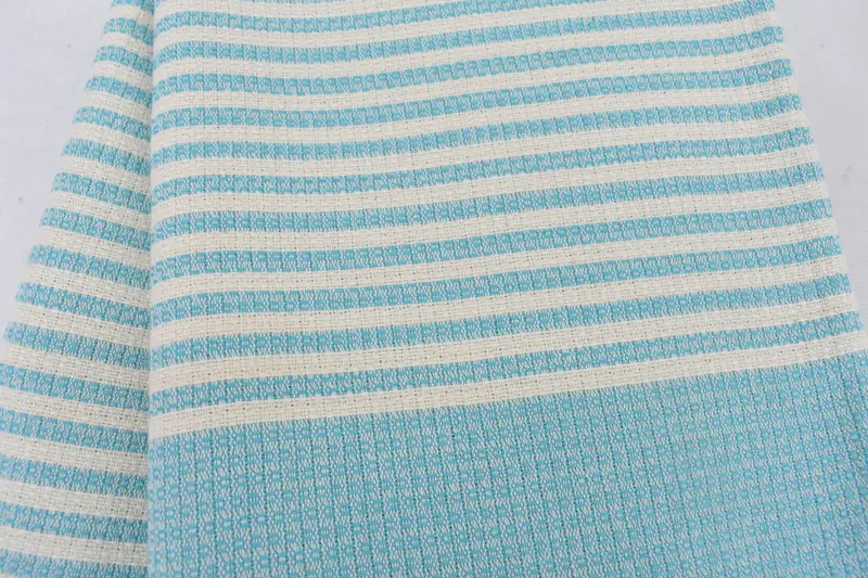Bridal Shower Gifts, 68x40 Cotton Striped Towel, Luxury Turkish peshtemal beach towel, Quick-dry towel, Bridal Shower Gift, Custom Beach Towel - 5