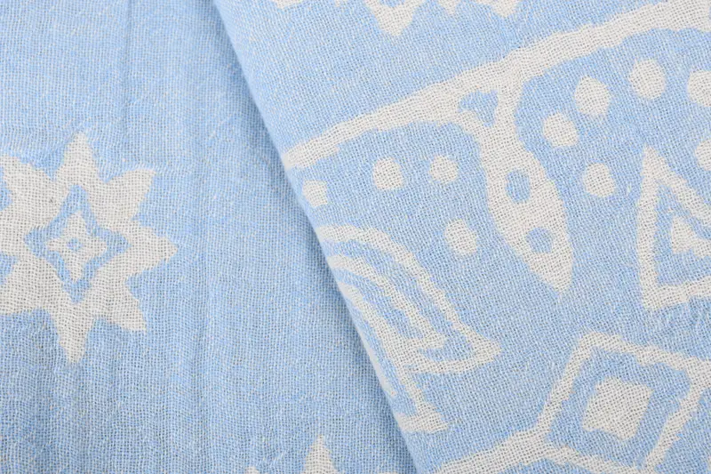 Soft towel, Embroidered Towel, 70x36 Cotton Rainbow Towel, Organic towel, Handwoven organic Turkish towel for spa, Spa Towel, Merry Christmas Gifts - 6