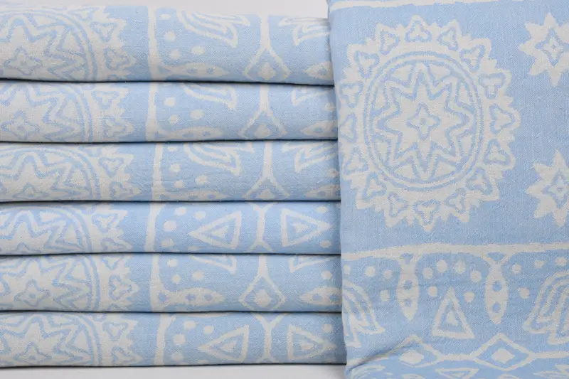 Soft towel, Embroidered Towel, 70x36 Cotton Rainbow Towel, Organic towel, Handwoven organic Turkish towel for spa, Spa Towel, Merry Christmas Gifts - 2
