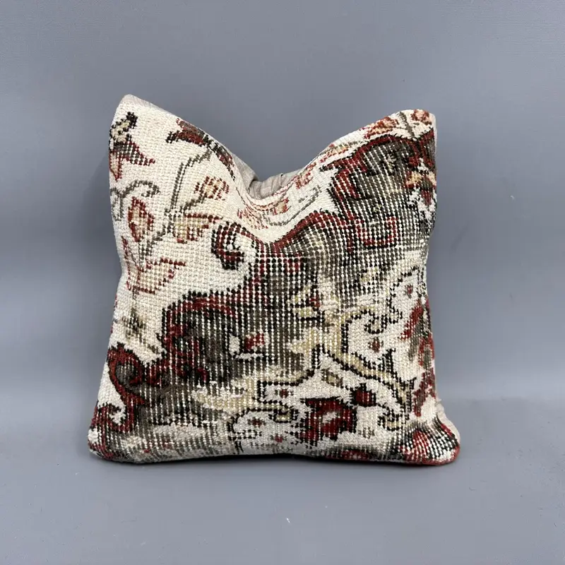 Handgewebtes südwestliches Kelim-Wurfkissen, Vintage-Ethno-Kissen