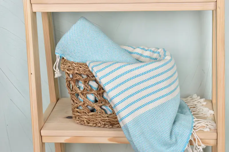 Valentines Gift, Gifts For Him, 76x40 Cotton Striped Towel, Bachelorette Party Gifts, Bachelorette Gifts, Best Wedding Gift, Handmade Gift - 4