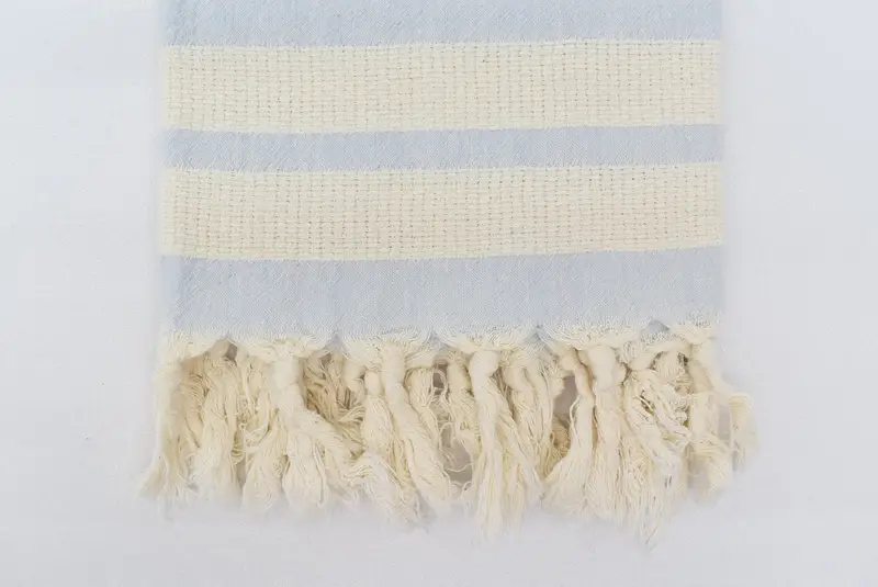 Turkish towel, Hammam towel, Summer Towel, Summer Gift Ideas, 70x34 Cotton Striped Towel, Wedding For Favor, Absorbent Turkish towel, Guest Towel - 5