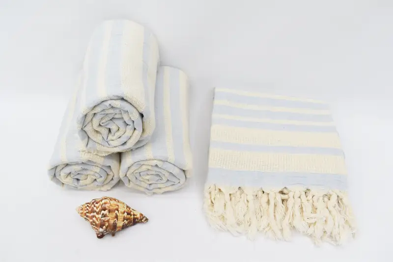 Turkish towel, Hammam towel, Summer Towel, Summer Gift Ideas, 70x34 Cotton Striped Towel, Wedding For Favor, Absorbent Turkish towel, Guest Towel - 8