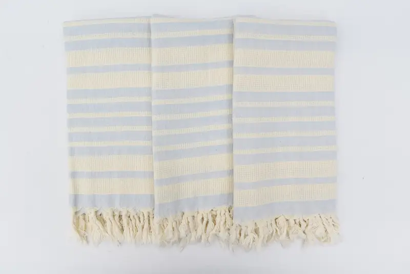 Turkish towel, Hammam towel, Summer Towel, Summer Gift Ideas, 70x34 Cotton Striped Towel, Wedding For Favor, Absorbent Turkish towel, Guest Towel - 6