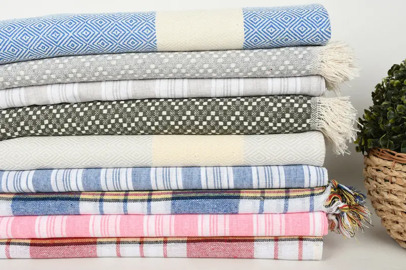 Florida Bachelorette Party Favors, Gifts For Him, Valentines Gift, 70x40 Cotton Set of 10 Towel, Lightweight Turkish towel, Beach Towel Bulk - 3