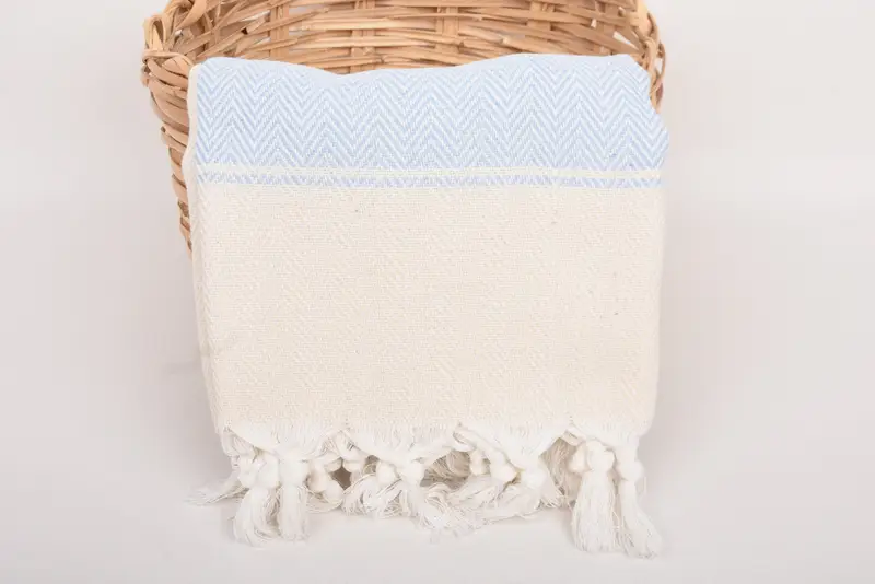 Custom Towel, Towel With Name, Monogram Turkish Towel, Quick-Dry Beach Towel, Turkish Beach Towel Bulk, Gift Towel, 70x36 Cotton Herringbone Towel - 5