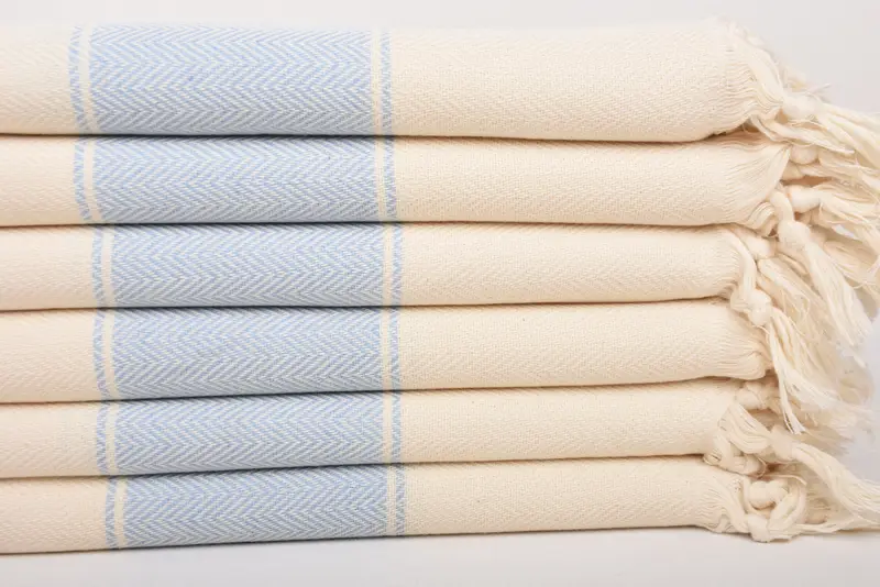 Custom Towel, Towel With Name, Monogram Turkish Towel, Quick-Dry Beach Towel, Turkish Beach Towel Bulk, Gift Towel, 70x36 Cotton Herringbone Towel - 3