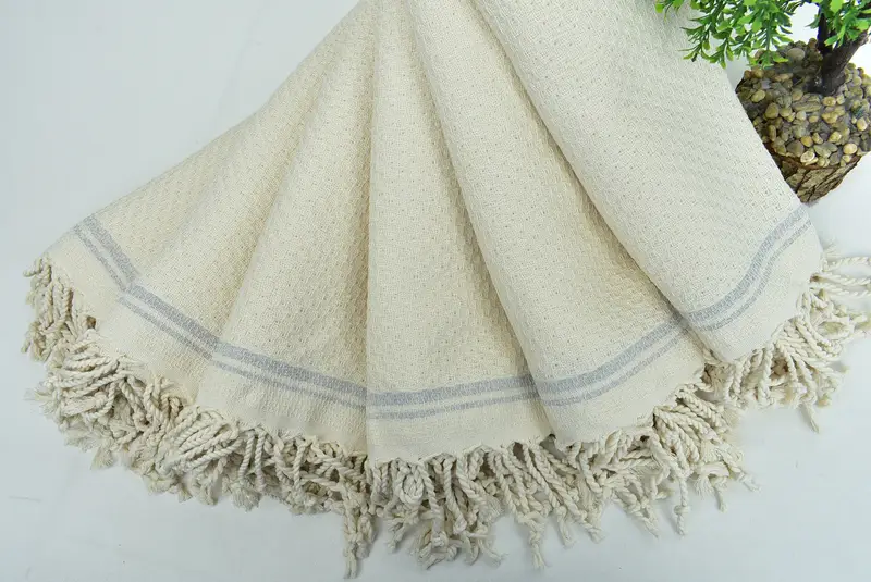 Personalisiertes Hochzeitsgeschenk, Badezimmertuch, Hauswarminggeschenk, türkisches Strandtuchmonogramm, 68x36 Baumwollstreifenhandtuch, personalisiertes türkisches Handtuch - 4