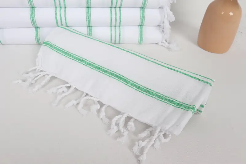 40x24 Cotton Striped Towel, Turkish Hand Towel, House Warming Gift, Gifts For Him, Bathroom Towels, Valentine Day Gift For Her, Wedding Favors - 8