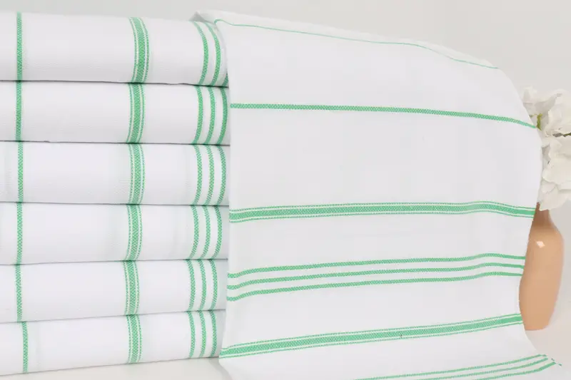 40x24 Cotton Striped Towel, Turkish Hand Towel, House Warming Gift, Gifts For Him, Bathroom Towels, Valentine Day Gift For Her, Wedding Favors - 4