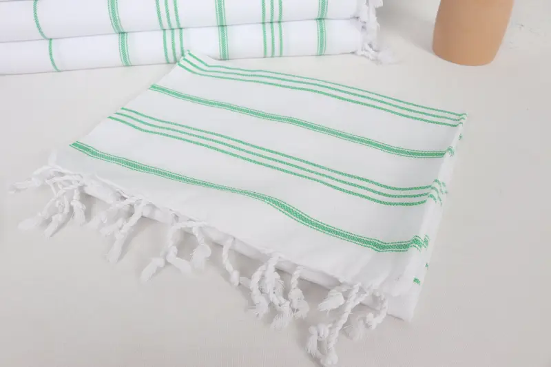 40x24 Cotton Striped Towel, Turkish Hand Towel, House Warming Gift, Gifts For Him, Bathroom Towels, Valentine Day Gift For Her, Wedding Favors - 10