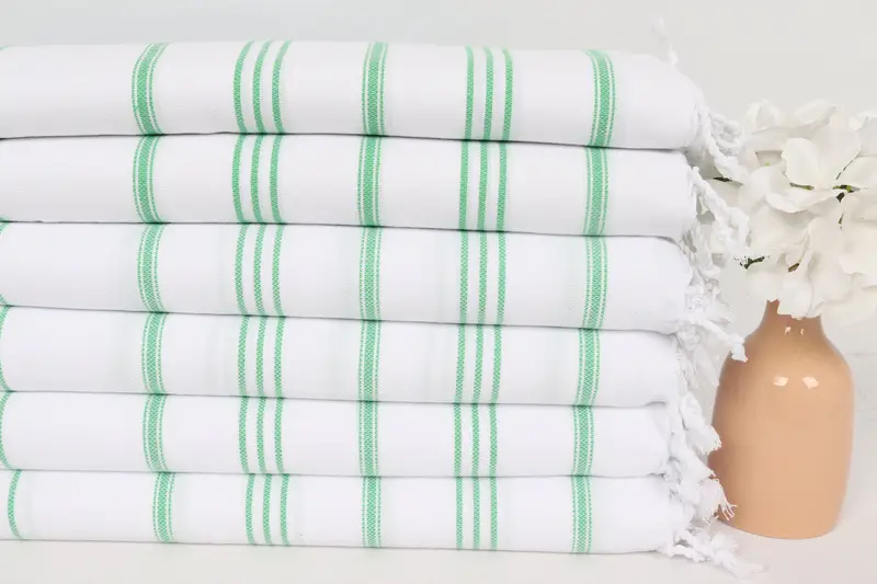 40x24 Cotton Striped Towel, Turkish Hand Towel, House Warming Gift, Gifts For Him, Bathroom Towels, Valentine Day Gift For Her, Wedding Favors - 6