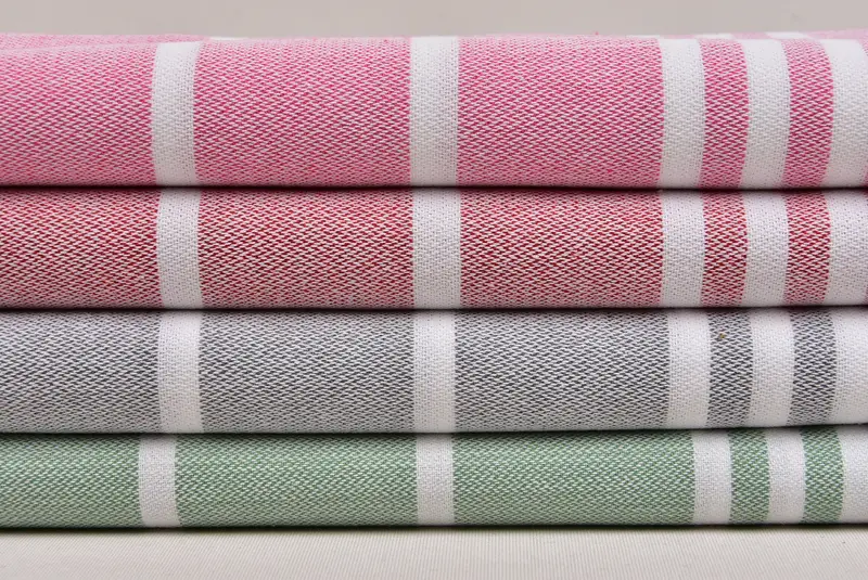 Absorbent towel, Christmas Gift, Bachelorette Towel, 70x40 Cotton Striped Towel, Gift For Him, Bachelor Gifts, Lightweight Turkish towel for beach - 2