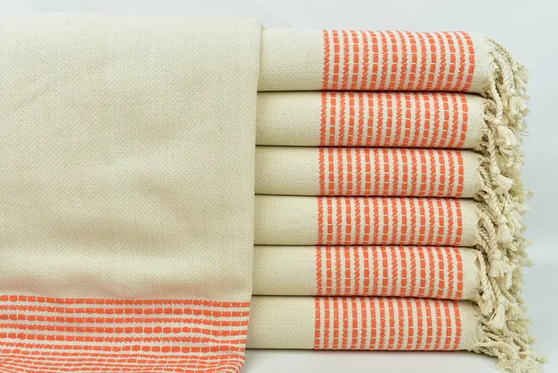 Bachelorette Party Gift, Best Beach Towel, 70x36 Cotton Striped Towel, Gift For Boyfriend, Bath towel, Turkish Towel Set, Beach Wedding Favor - 1