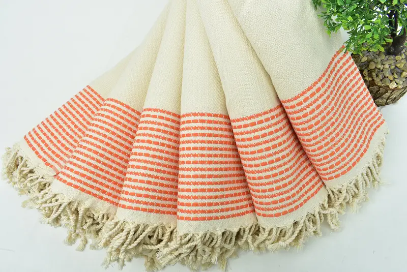 Bachelorette Party Gift, Best Beach Towel, 70x36 Cotton Striped Towel, Gift For Boyfriend, Bath towel, Turkish Towel Set, Beach Wedding Favor - 4