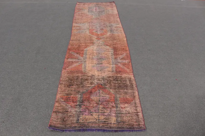 Turuncu Güneybatı Halısı, 9,9x9,94 ft Gri Vurgulu