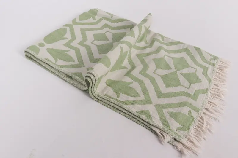 40x24 Linen Tulip Patterned Towel, Christmas Favors, Wedding Anniversary Gift, Personalized Gifts, Personalized Dish Towel, Monogram Hand Towel - 7