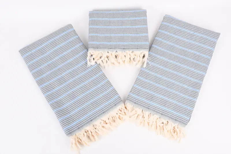Personalized Bridesmaid Gift, Personalized Towel, Guest Towel, Monogram Turkish Bath Towel, Bachelor Gifts, 70x40 Cotton Striped Towel, Gift For Mom - 6