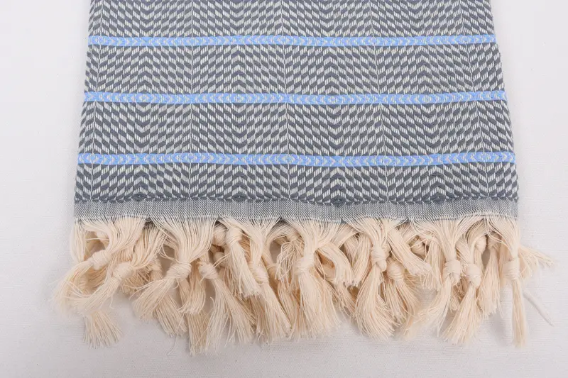 Personalized Bridesmaid Gift, Personalized Towel, Guest Towel, Monogram Turkish Bath Towel, Bachelor Gifts, 70x40 Cotton Striped Towel, Gift For Mom - 3