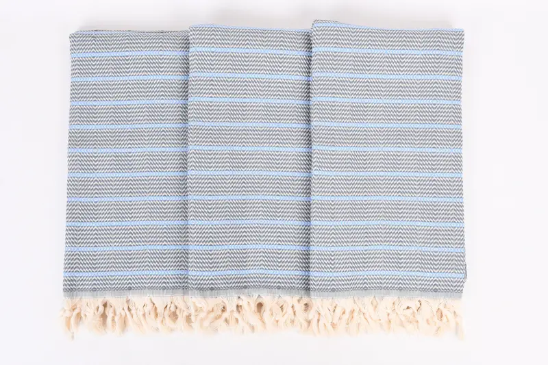 Personalized Bridesmaid Gift, Personalized Towel, Guest Towel, Monogram Turkish Bath Towel, Bachelor Gifts, 70x40 Cotton Striped Towel, Gift For Mom - 7