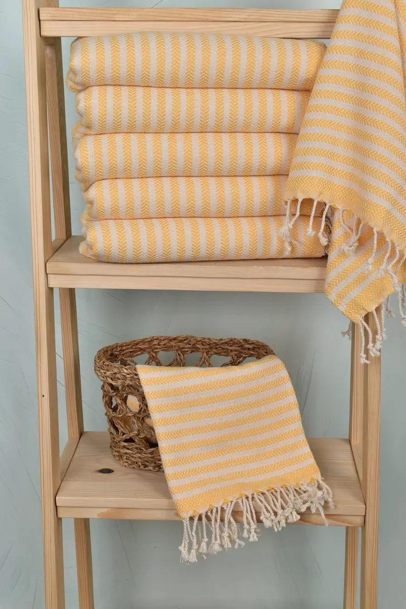 Best Wedding Gift, Personalized Dish Towel, Valentines Day Gift Idea, Personalized Gift, 40x18 Cotton Chevron Towel, Wedding Gift, Decorative Towel - 3