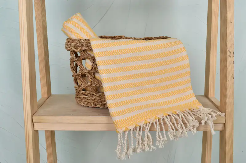 Best Wedding Gift, Personalized Dish Towel, Valentines Day Gift Idea, Personalized Gift, 40x18 Cotton Chevron Towel, Wedding Gift, Decorative Towel - 4