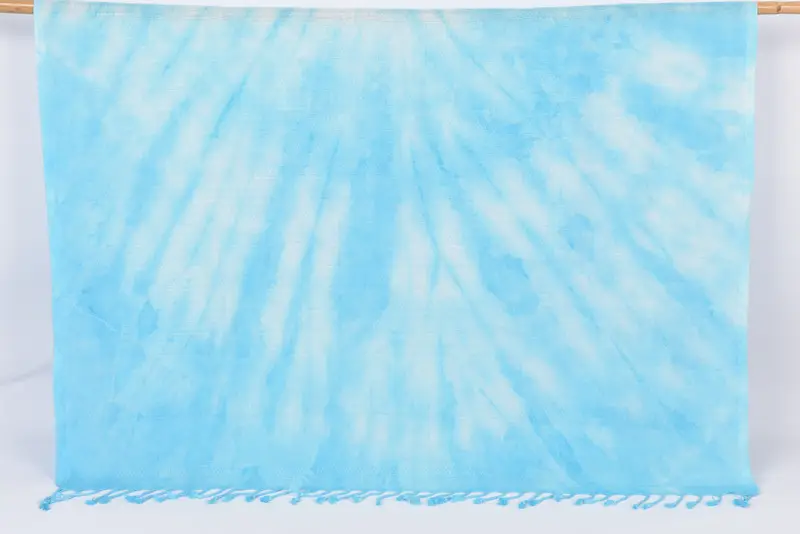 68x36 Cotton Tie Dye Towel, Peshtemal Towel, Gifts For Him, Bachelorette Towel, Wedding Day Gift For Bride, Personalized Gifts, Guest Towel - 1