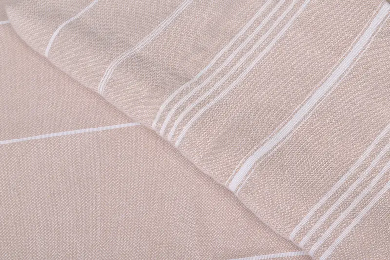 Baby Boy Gift, 88x60 Cotton Striped Towel, Turkish Blanket, Woven Blanket, Organic Beach Blanket, Boho Throw Blankets, Girl Trip Party Favor - 7