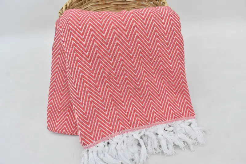 Dekoratif yatak örtüsü, Bachelorette Party Favors, Onur Hediyesi Hediye, Türk Yatak, 96x80 Pamuk Chevron Havlu, Gelin Duş Hediyesi, Masa Kontuğu - 8