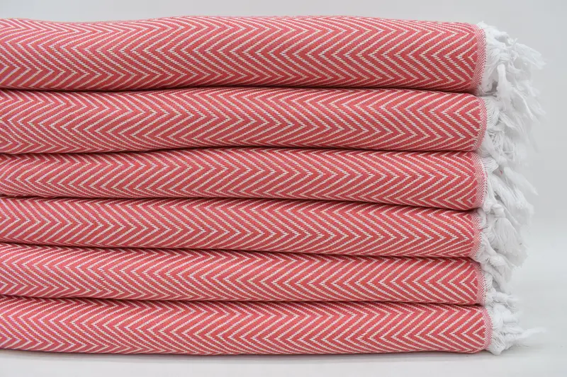 Dekoratif yatak örtüsü, Bachelorette Party Favors, Onur Hediyesi Hediye, Türk Yatak, 96x80 Pamuk Chevron Havlu, Gelin Duş Hediyesi, Masa Kontuğu - 2