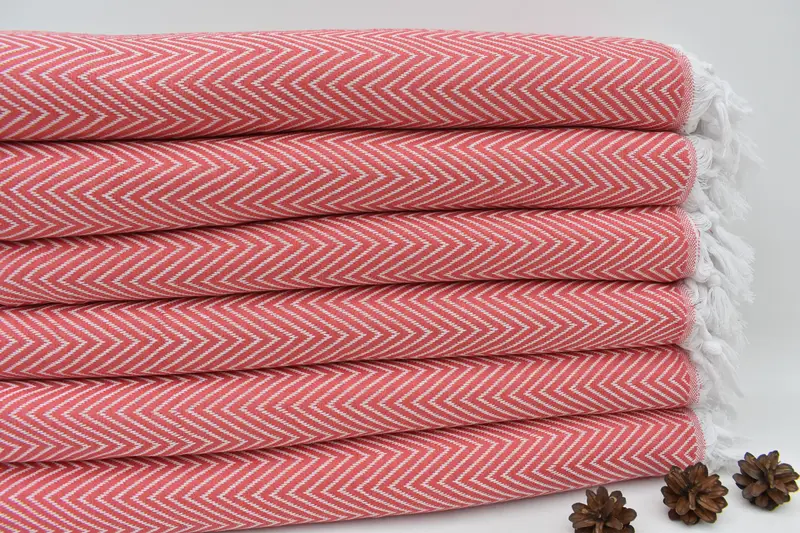 Dekoratif yatak örtüsü, Bachelorette Party Favors, Onur Hediyesi Hediye, Türk Yatak, 96x80 Pamuk Chevron Havlu, Gelin Duş Hediyesi, Masa Kontuğu - 4