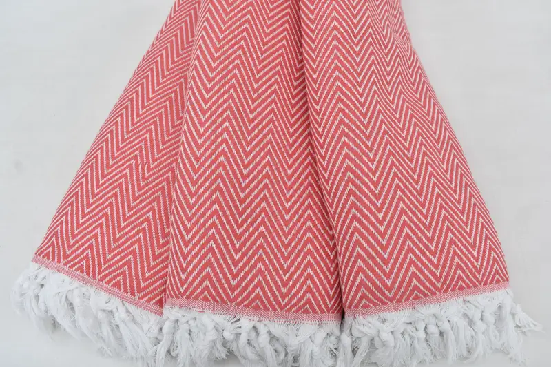 Dekoratif yatak örtüsü, Bachelorette Party Favors, Onur Hediyesi Hediye, Türk Yatak, 96x80 Pamuk Chevron Havlu, Gelin Duş Hediyesi, Masa Kontuğu - 5