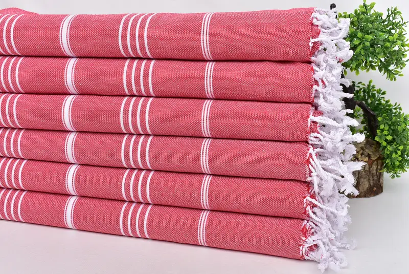 70x40 Cotton Striped Towel, Beach Size Towel, Bridesmaid Favors, Decorative Towel, Personalized Bridesmaid Gift, Bridesmaid Gift, Lightweight towel - 3