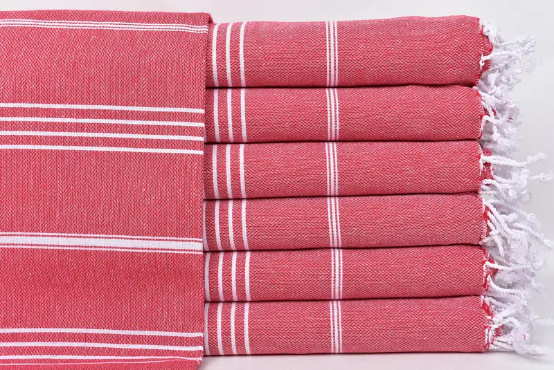 70x40 Cotton Striped Towel, Beach Size Towel, Bridesmaid Favors, Decorative Towel, Personalized Bridesmaid Gift, Bridesmaid Gift, Lightweight towel - 1