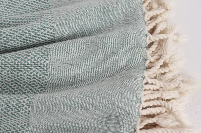Gift For Wedding Day, 96x80 Cotton Geometric Towel, Throw Blankets, Turkish Bedspread, Monogram Blanket, Boho Throw Blankets, Turkish Blanket - 8
