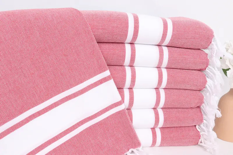 Personalized Hand Towel, 36x24 Cotton Striped Towel, Spa Towel, Personalized Gift For Him, Bridesmaid Gifts, Organic Towel, Personalized Gifts - 1
