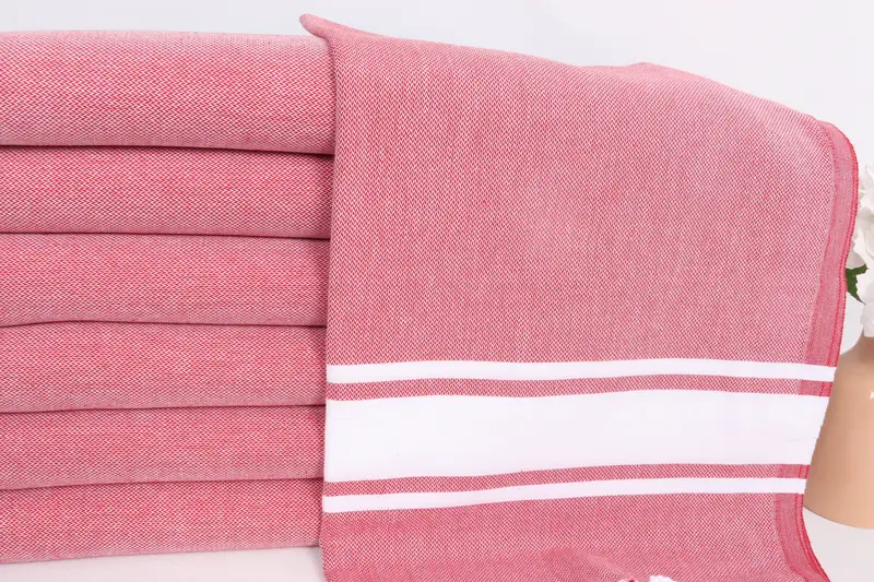 Personalized Hand Towel, 36x24 Cotton Striped Towel, Spa Towel, Personalized Gift For Him, Bridesmaid Gifts, Organic Towel, Personalized Gifts - 2