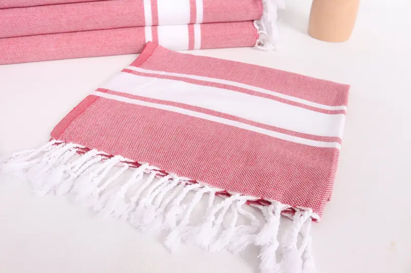 Personalized Hand Towel, 36x24 Cotton Striped Towel, Spa Towel, Personalized Gift For Him, Bridesmaid Gifts, Organic Towel, Personalized Gifts - 5