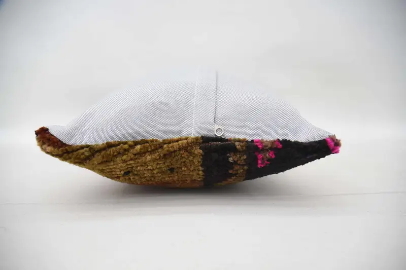 Wholesale Pillow Cover, Antique Pillows, Cushion Case, Boho Pillow, Gift Pillow, 12x24 Pink Cushion Case, Handmade Rug Seat Pillow Sham - 6